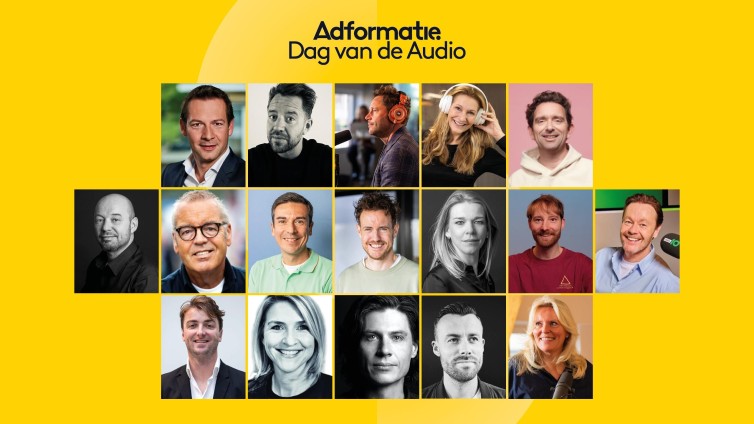 Dit is de complete line-up van Adformatie Dag van de Audio 2025